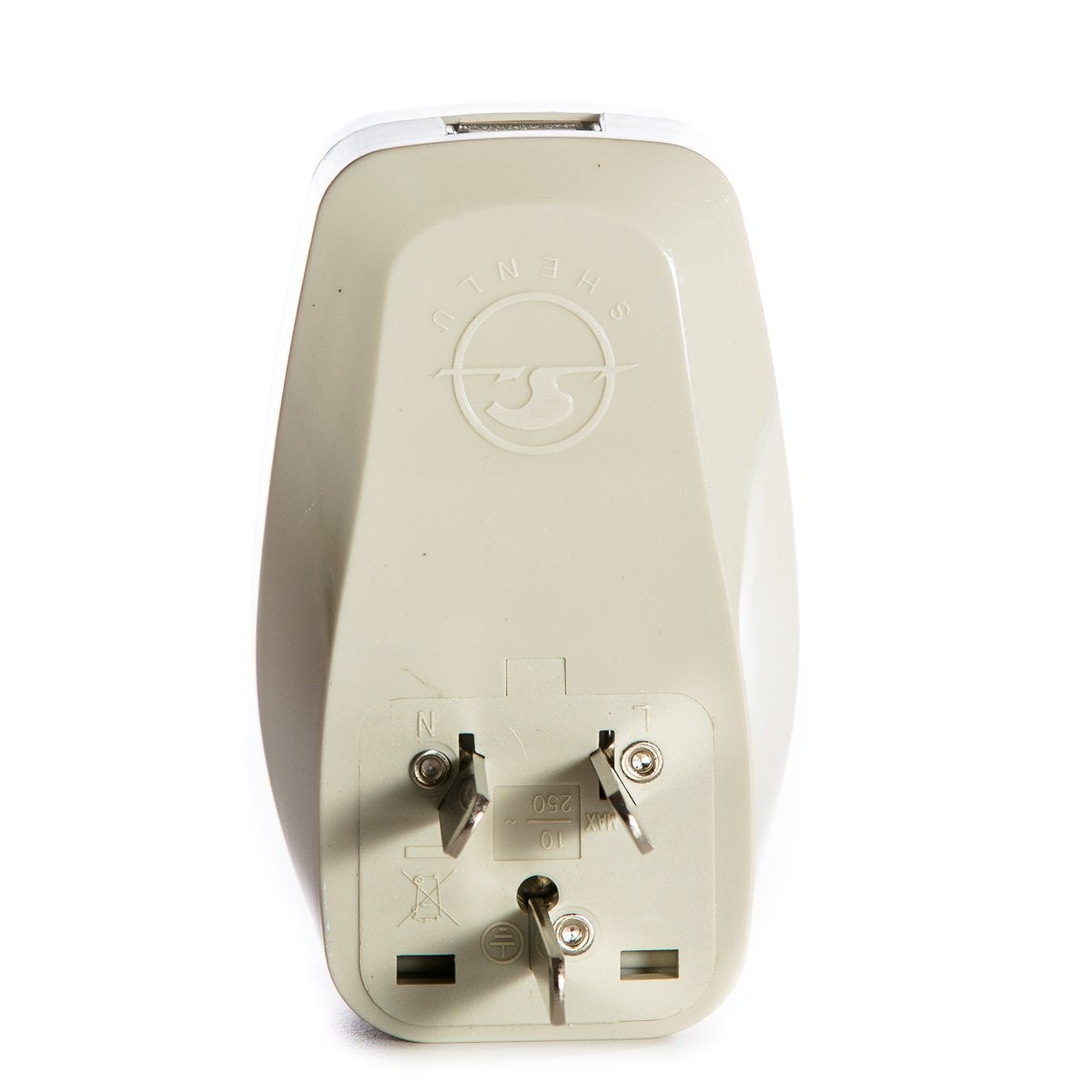 OREI 3 in 1 Australia Travel Adapter Plug with USB and Surge Protection - Grounded Type I - Australia, China & More