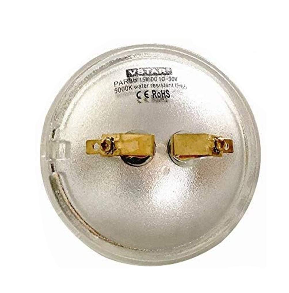 VSTAR PAR36 LED Bulb,15W 2000LM,Daylight,Multipurpose Tractor Light,Clear