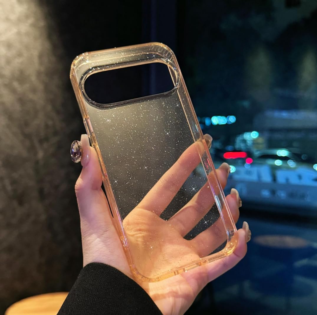 Magnetic for Google Pixel 10 Pro XL Case Women, [Holographic Iridescent Color Changing Effect] Fashion Slim Cute and Unique Matt Protective Phone