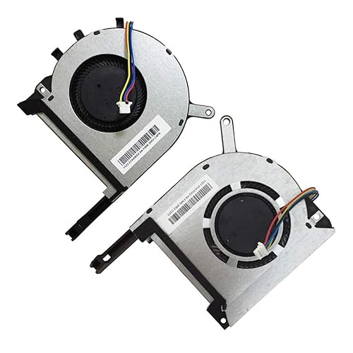 YFLAPFAN CPU GPU Cooling Fans Intended for Asus TUF Gaming (2020) FA506IH FA506IV FA506IU TUF506IV TUF506IU FX506LI FX506LU FX506LH Series Laptop (1