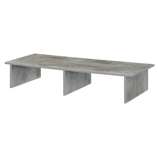 Convenience Concepts Designs2Go Wide TV Riser 42", for TVs up to 46" - Contemporary TV or Computer Riser for Living Room, Modern Office, Den, Faux
