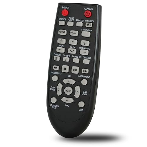 Replacement Remote Control for Samsung HW-F450/ZA HW-F450 PS-WF450 Soundbar