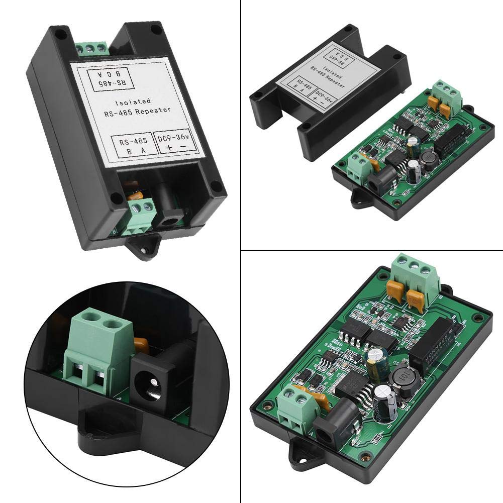 Yanmis RS-485 Repeater, Industrial Grade Amplifier, Isolated Converter for Attendance Machine, IC Card Charging System, Automation Control