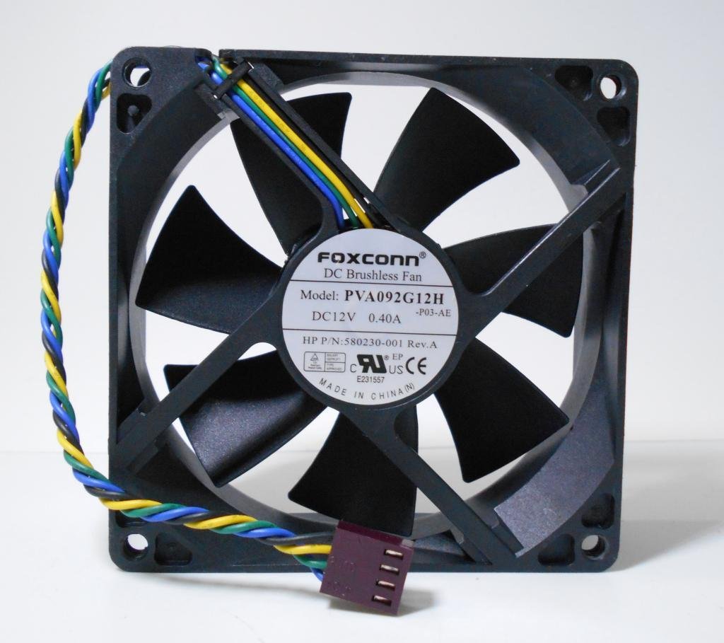 FOXCONN PVA092G12H 12V 0.4A 4WIRE 9225 Cooling Fan