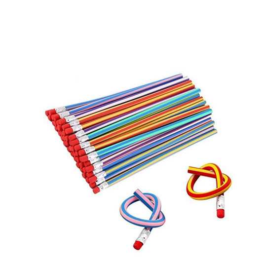 35 Pieces Flexible Soft Pencil Magic Bend Pencils for Kids Children School