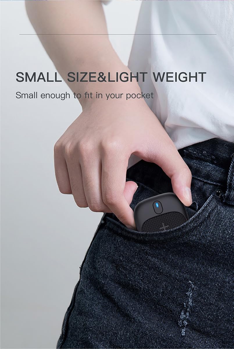 Tek Styz Portable Bluetooth Speaker Clip-On Compatible with Samsung Galaxy Z Fold 5 Wireless IPX5 Quick Stereo & Mic Setup Magnet Mount/ 18 Hours+