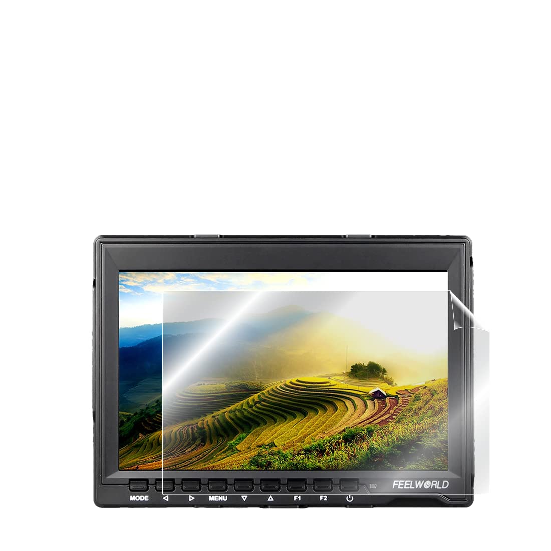 IPG For FEELWORLD FW759 7 Inch DSLR Camera Field Monitor Screen Protector Invisible Ultra HD Clear Film Anti Scratch Skin Guard