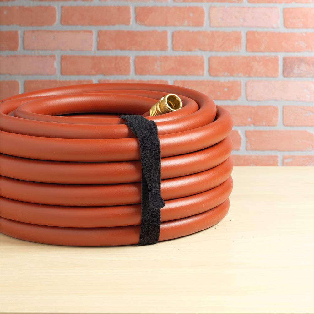 VELCRO Brand ONE-WRAP -Ties | Reusable Pre-cut and Self Gripping | For Bundling Hoses, Wood, Heavy Duty Extension Cords | 3 Ct 23” x 7/8” | Black