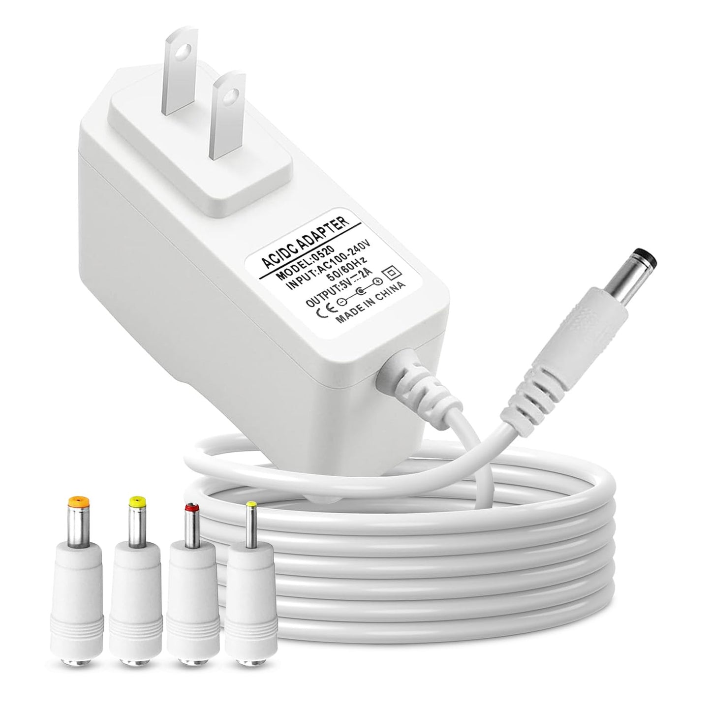 Replacement 5V2A Hello Baby Monitor Charger Adapter for HelloBaby HB66, HB50, HB30, HB6550, HB65, HB65RX, HB65TX Baby Camera Monitor K05S050100U…