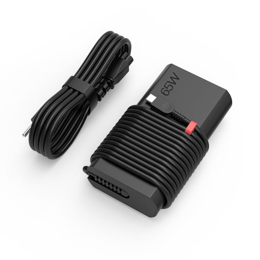 COWOOGMZ Slim 65W USB C Laptop Charger Compatible with Lenovo Thinkpad,Yoga,Thinkbook,Chromebook AC Power Adapter-ThinkPad T14 T14s T15 E14 E15