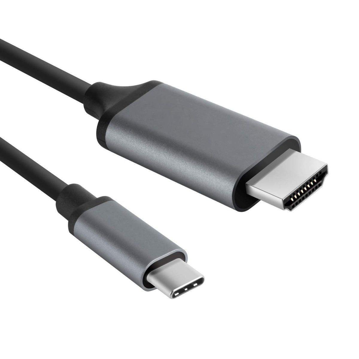 USB-C/Thunderbolt 5/4 Adapter Kit to Full 4k HDMI 2160p@30Hz 6Ft/1.8M Cable