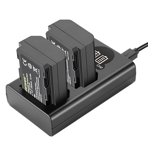 Neewer Replacement Battery and Charger Set for NP-FZ100, Compatible with Sony A7IV, A1, A9II, A7SIII, A7RIV, A7III, FX3, FX30, A9, A6700, ZV-E1