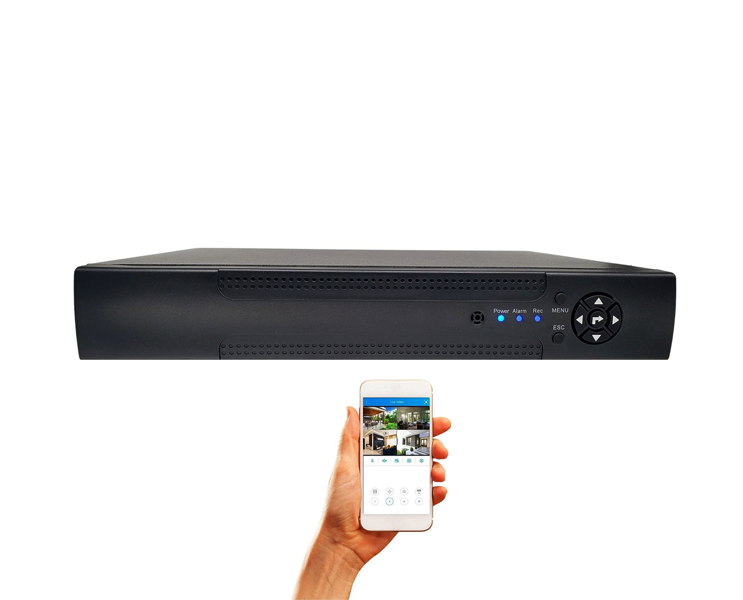 Evertech 16 Channel H.264 AHD TVI CVI Analog 4in1 Surveillance Digital Video Recorder (No Hard Drive)
