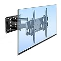 Mount-It! Full Motion TV Wall Mount | Heavy-Duty Dual Arm Articulating TV Bracket for 50-70 Inches Screen | VESA Compatible up to 800x450mm | 200 Lbs