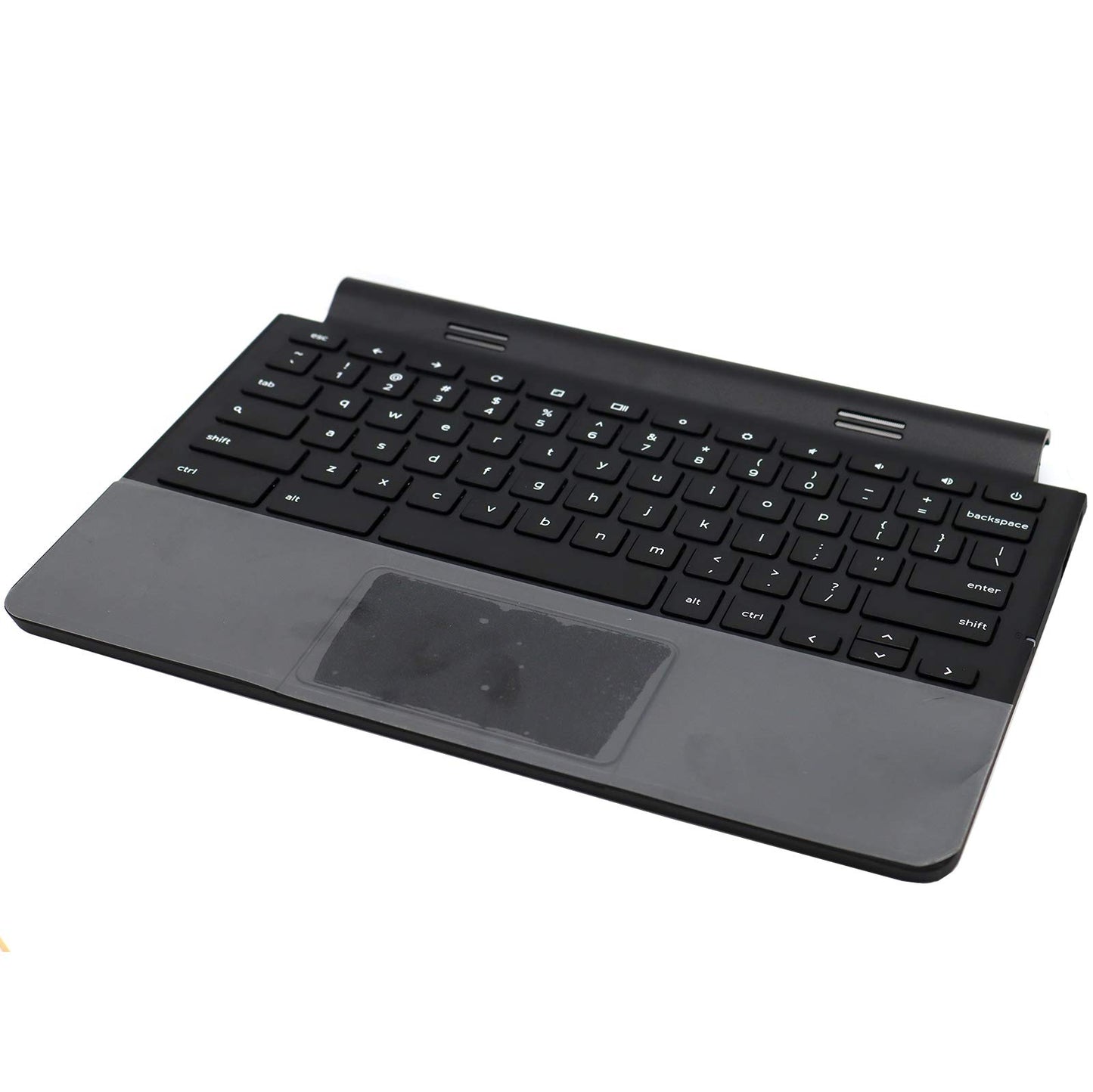 Deal4GO Top Cover Upper Case Palmrest TouchPad w/Keyboard Replacement for Dell Chromebook 11 3120 P22T 38ZM8TWI80 0RHFXP RHFXP 0R36YR R36YR Black