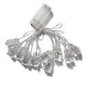 Penfly 1.65M 10LEDs Decorative Penguin Shape Fairy Romantic Night Lamp Mood Night Light for Home Bedroom Wedding Party Babyroom Child(Warm White)