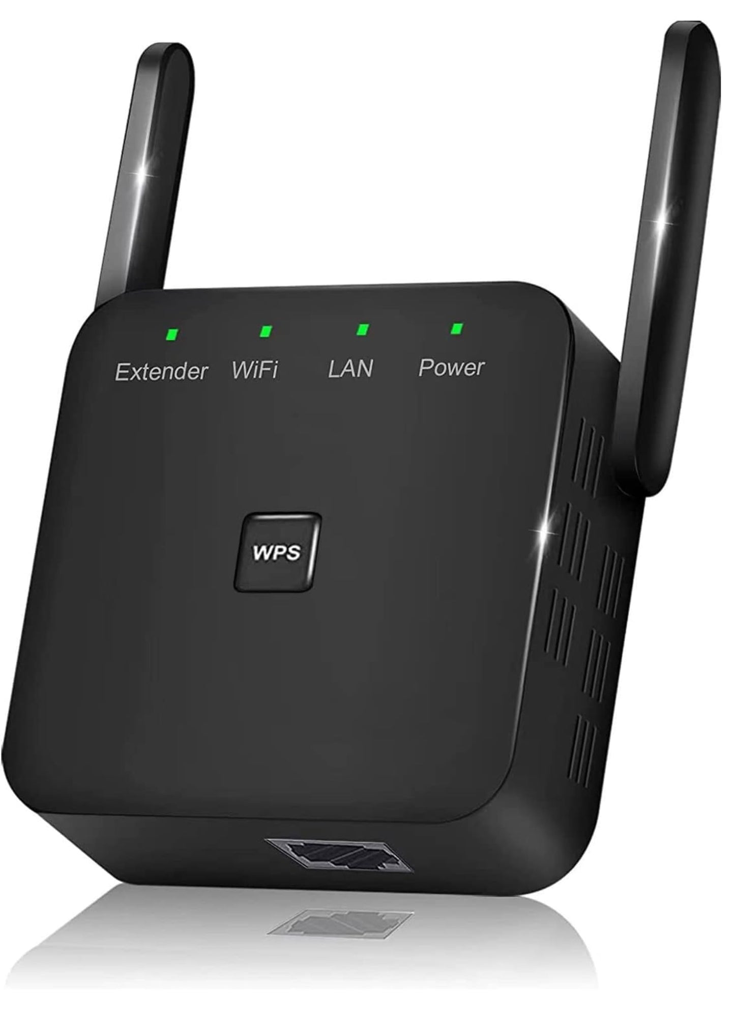 2026 Fastest WiFi Extender Signal Booster Covers 10000 Sq.ft and 80 Devices 2.4GHz High Speed WiFi Repeater with Ethernet Port Eliminate Dead Zones