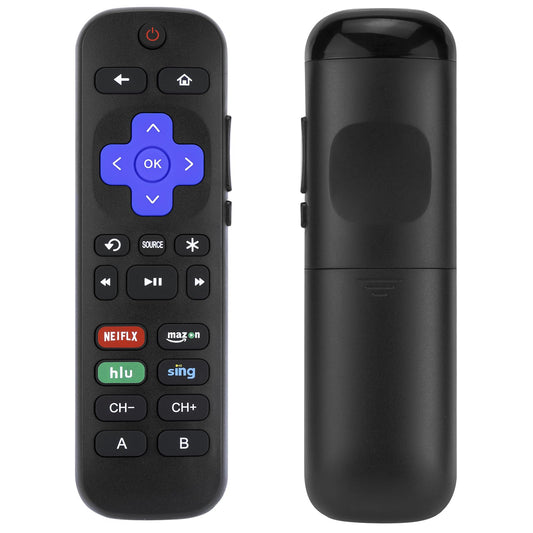 Replacement Remote Control Only for Roku TVs, Compatible for TCL Roku/Hisense Roku/Onn Roku/Sharp Roku/Element Roku/Westinghouse Roku/Philips Roku