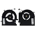TRADOCK CPU & GPU Cooling Fan for HP Omen 15-EK Series, 7mm Length, 12V DC, 0.6W, 4000RPM, 41dB, Compatible with Laptop