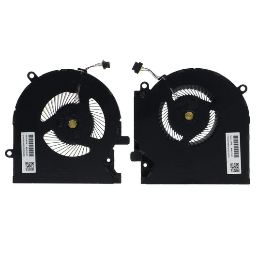TRADOCK CPU & GPU Cooling Fan for HP Omen 15-EK Series, 7mm Length, 12V DC, 0.6W, 4000RPM, 41dB, Compatible with Laptop