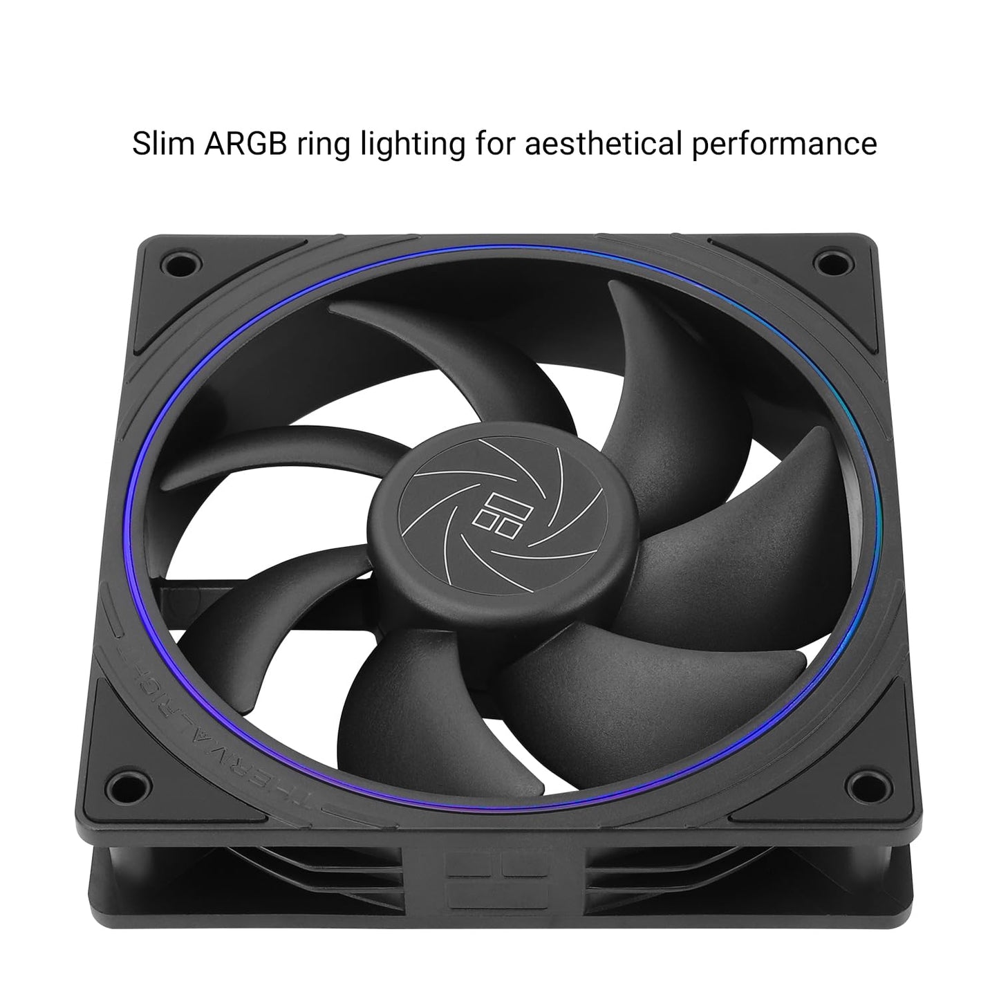 Thermalrlght TL-S12 X3 CPU Fan 120mm Case Cooler Fan, 4pin PWM Silent Computer Fan Under 23.2dB(A) for Case CPU Liquid Cooler and CPU Air Cooler