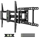 USX Mount Full Motion TV Wall Mount 42"-84" TVS, Fits 16" 18" or 24" Studs, Heavy Duty TV Mounts Bracket with Dual Articulating Arms Tilt Swivel
