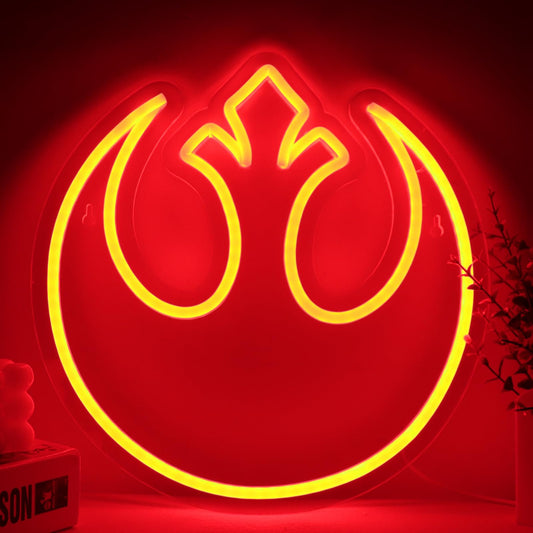 Pugna Movie Logo Neon Signs for Wall Decor Neon Lights for Bedroom Led Business Signs Suitable for Man Cave Bar Pub Restaurant Christmas Gift Art