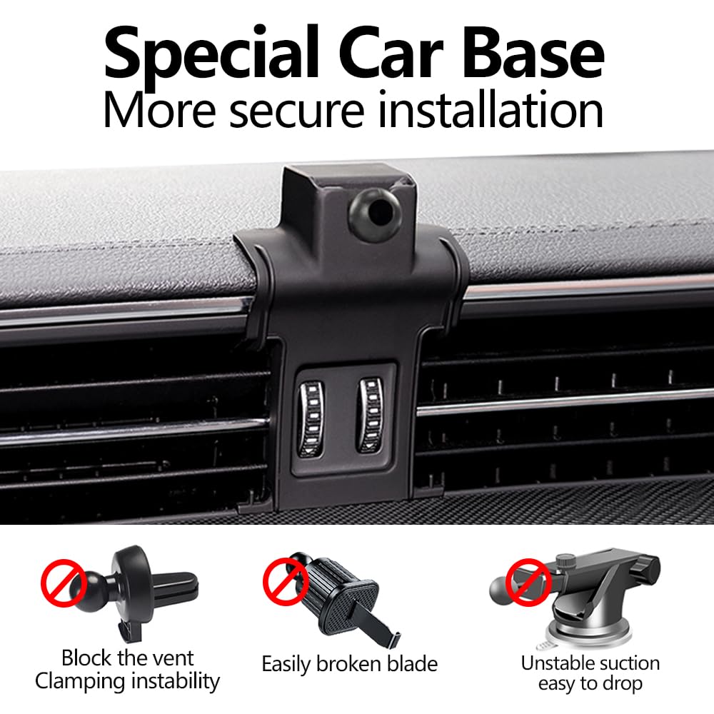 JIEZMO Car Magnetic Phone Mount for Audi A6 S6 RS6 A7 S7 RS7 2019 2020 2021 2022 2023 2024 2025 Auto Accessories Best Cellphone Holder Mobile Cradle