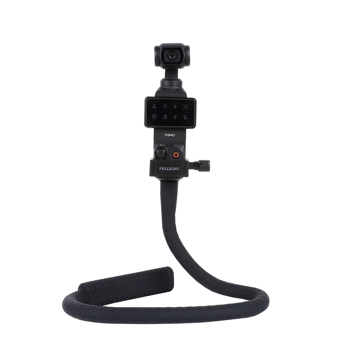 Pellking Flexible Twist Arm Mount Fence Stand for DJI OSMO Pocket 3/GoPro/Insta360/Smartphones | Mount for Fence,Tripod, Selfie Stick & Handlebar