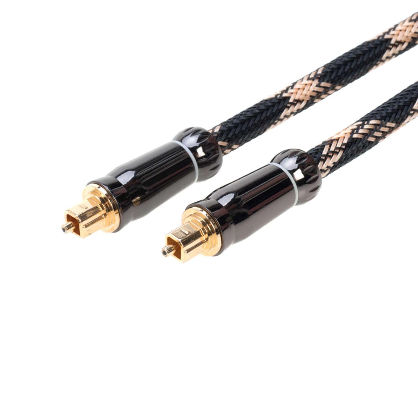 Cables Direct Online 6FT Premium Toslink Optical Audio Cable High Fidelity Digital Fiber Optic Cord for Home Theater, Sound Bar, Gaming Consoles
