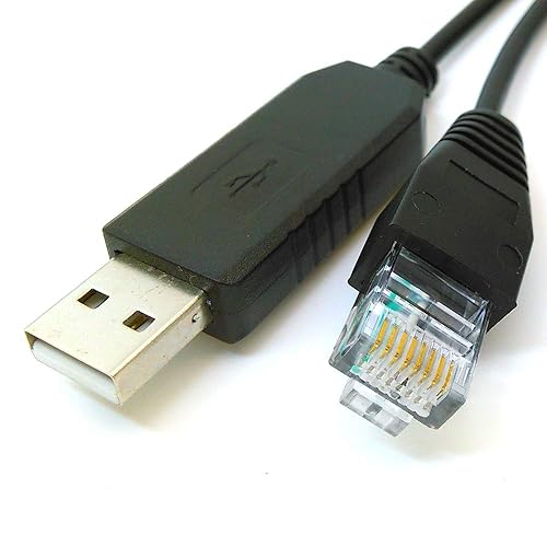 Washinglee RJ45 Control Cable for Skywatcher and Orion Mount, for Heq5 pro, Azeq5, Azeq6, Eq6-R, Eq6-R Pro, EQ8-R and Orion Sirius Mount, Eqmod USB