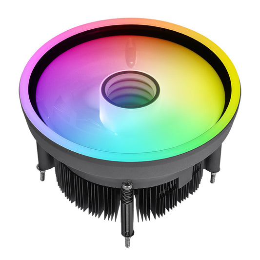 Thermaltake UX150-L ARGB CPU Cooler; Copper Base/Aluminum Fins; 130mm PWM Fan; 500~2400 RPM; LGA 1851/1700/1200/1156/1155/1151/1150; Infinity Mirror
