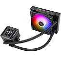 Thermalright FW SE 120 ARGB Black AIO Water Cooler, Liquid CPU Cooler, 2’’ LCD Screen-320x240 Resolution, 2000RPM High Speed,Compatible