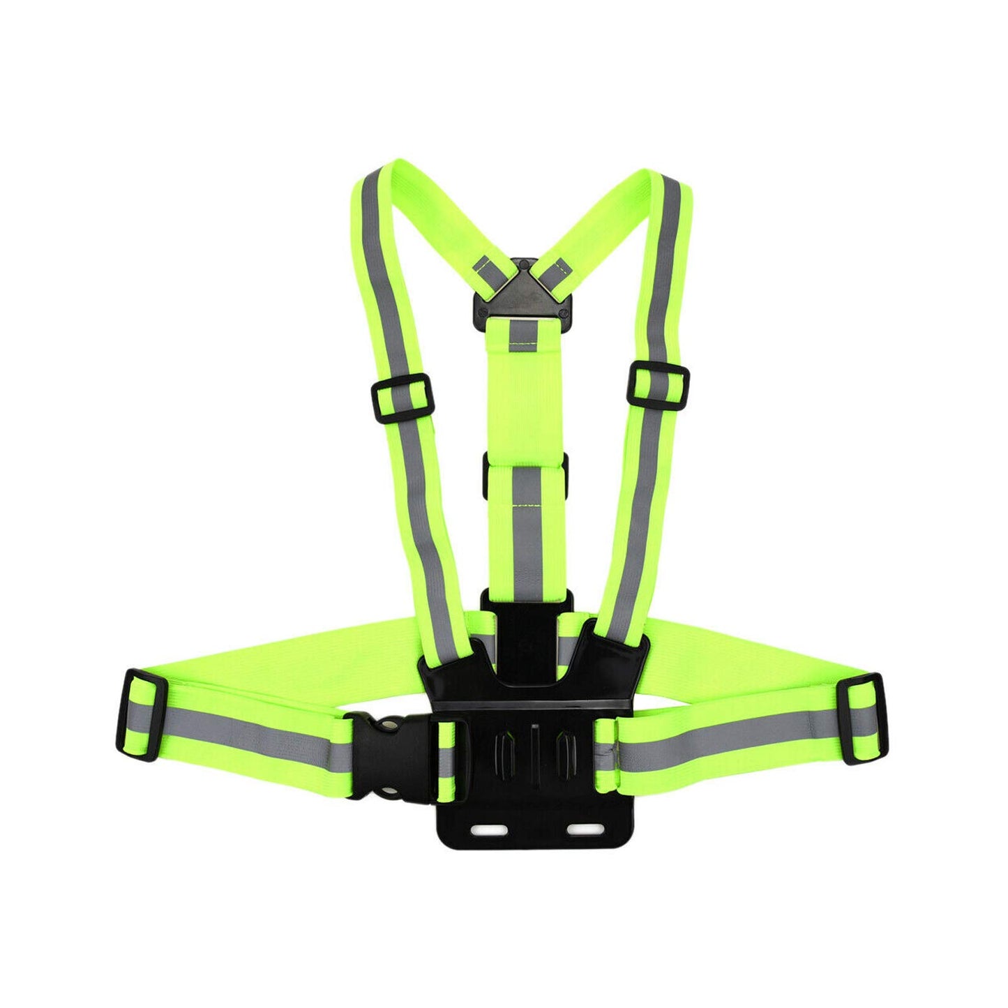 Adjustable Reflective Vest Selfie Chest Mount Harness for Insta 360 X5 X4 X3 X2 X ACE Pro, Chest Strap Body Mount for Gopro Hero and Fusion Max, DJI