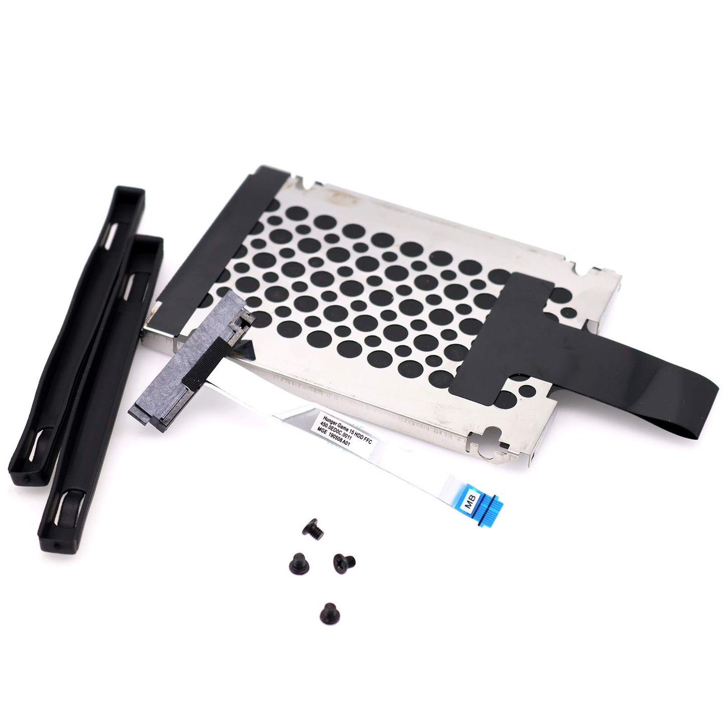 Deal4GO SATA Hard Drive Cable 450.0ED0C.0011 w/HDD Caddy Bracket Replacement for H P Envy X360 14-CD 15-CN 15-CD 15-BR 15-CR 14-BA 14-CE