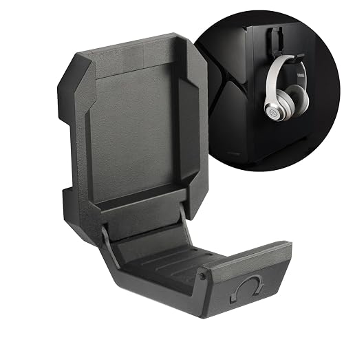 Enermax Magnetic Mounting Headset Holder with Metal Protection Foam, Provides up to 1 kg/2.2 lbs, Compatible with Computer/Gaming Headsets, Headphone