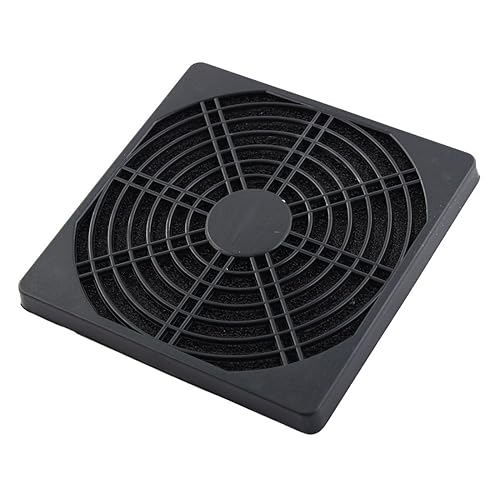 uxcell PC Fan 120mm 12cm Plastic Filter Dust Guard Dustproof Mesh Black