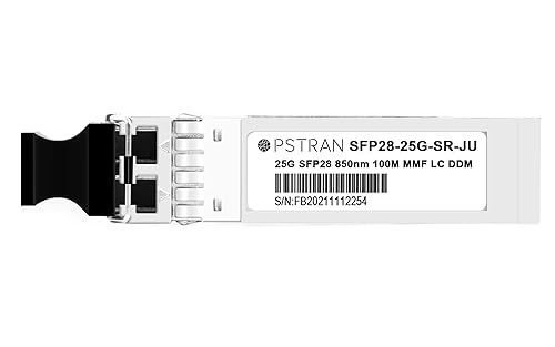 OPSTRAN 25GBASE-SR SFP28 Optical Transceiver Module Compatible with Juniper QFX-SFP-25G-SR JNP-SFP-25G-SR 25G SFP28 850nm 100m DOM Duplex LC MMF
