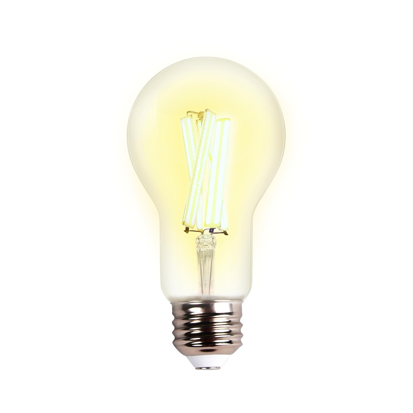 Goodlite A23 LED Filament Light Bulb 21W (Equivalent to 225W) - Dimmable, Warm White 3000K (30K), Clear Glass, E26, High Output 2900 Lumens, UL