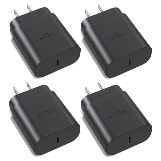 Samsung USB C Charger Block 25W PD Super Fast Charger Type C Wall Plug Adapter Quick Charging for Samsung Galaxy S26/S25/S24/S23/S22/S21/S20/Z Fold
