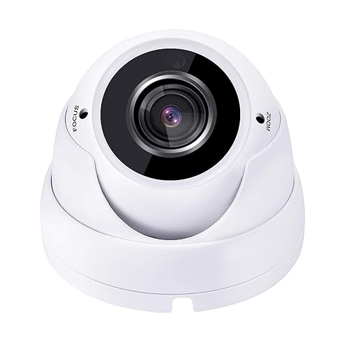101AV 5 Megapixel 4in1 TVI/AHD/CVI/CVBS(960H) 2.8-12mm Lens Security Surveillance Dome Camera DWDR IR Cut OSD menu for Indoor Outdoor CCTV Home Office