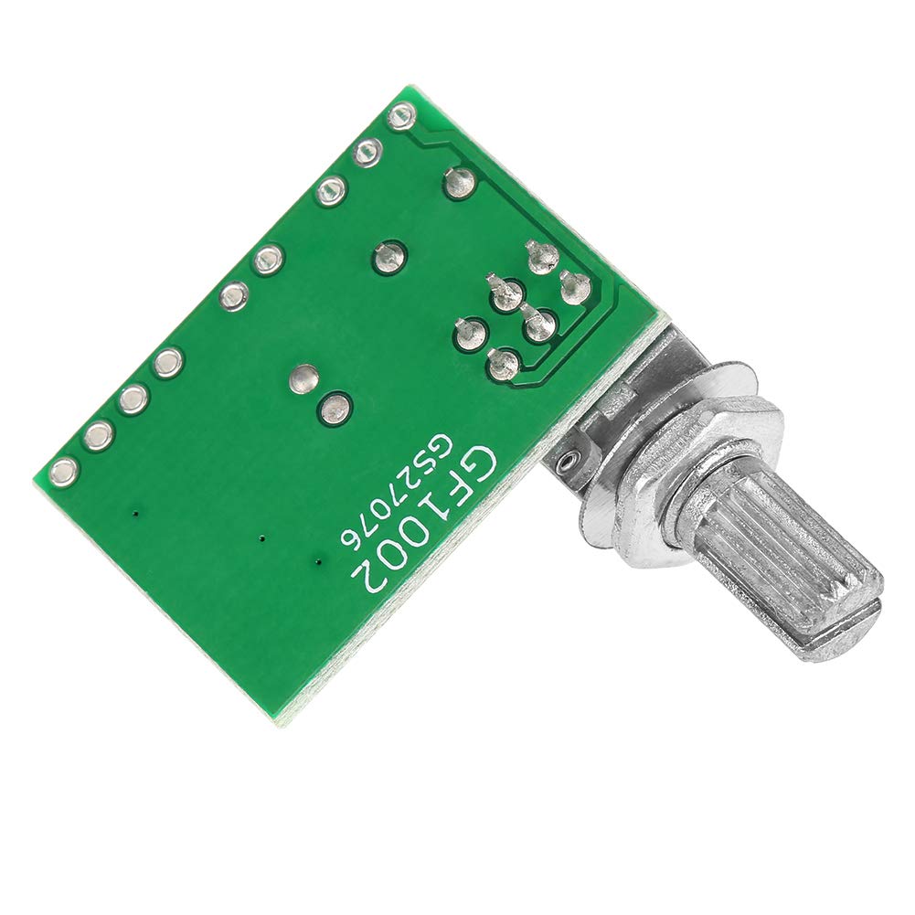 Digital Audio Amplifier Board PAM8403, 5V DC, 3W x 2 Output, Mini Size 3.5 x 3cm, 4 Pack
