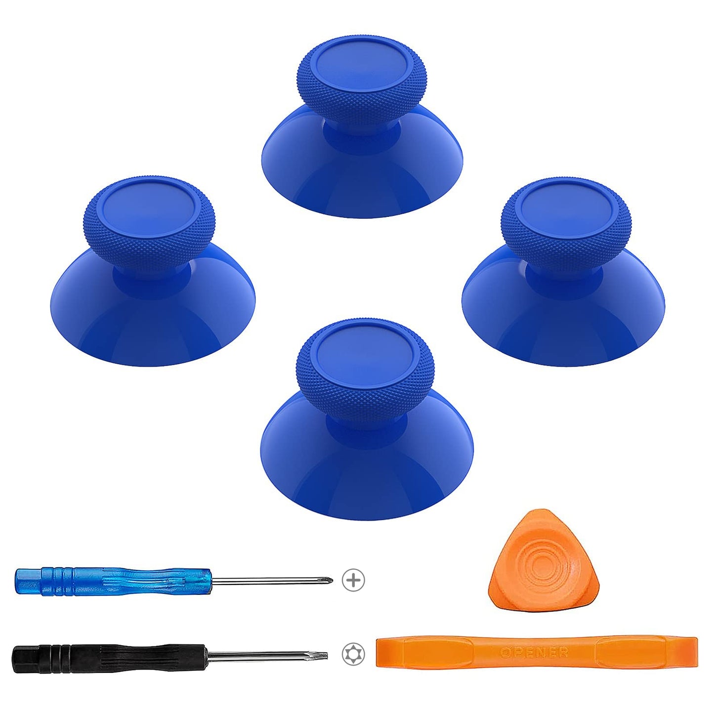 TOMSIN Replacement Joysticks for Xbox One,for Xbox Series X/S Controller,4PCS True Rubberized Thumbsticks Repair Kit for Xbox One Wireless