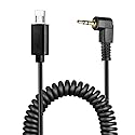 NEEWER 2.5mm to S2 Remote Shutter Release Cable, Compatible with Sony A1, A9 II, A9, A7R V/IV, A7S III, A99 II, A7R II, A7S II, A7 II, A7R, A7S, A7