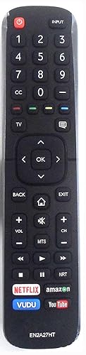 Universal EN2A27HT Remote Control Replaced for All Hisense Smart TV 55H6D 65H6D 43H6D 50H6D TV