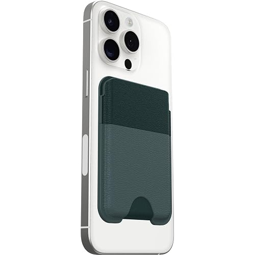 OtterBox Symmetry Series Cactus Leather Wallet for MagSafe (Case Sold Separately) - SAGEBRUSH GREEN