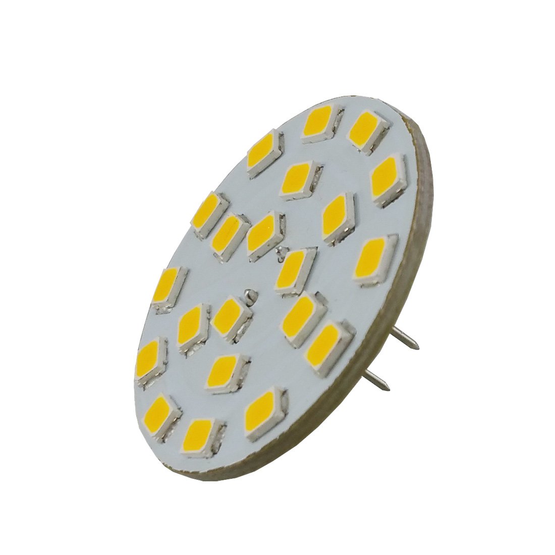 CBconcept 5 Pack, BackPin LED G4, 320 Lumens, 2 Watt (20W Equal), Warm White 3000K, 180 Degree Beam Angle, Dimmable, Low Volt AC-DC 12 Volt, JC G4