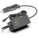 100W USB C Laptop Car Charger for Dell Latitide,for Lenovo Thinkpad/Yoga/IdeaPad, MacBook Pro/Air, HP Spectre/Elitebook, LG Gram, Samsung Laptop Car
