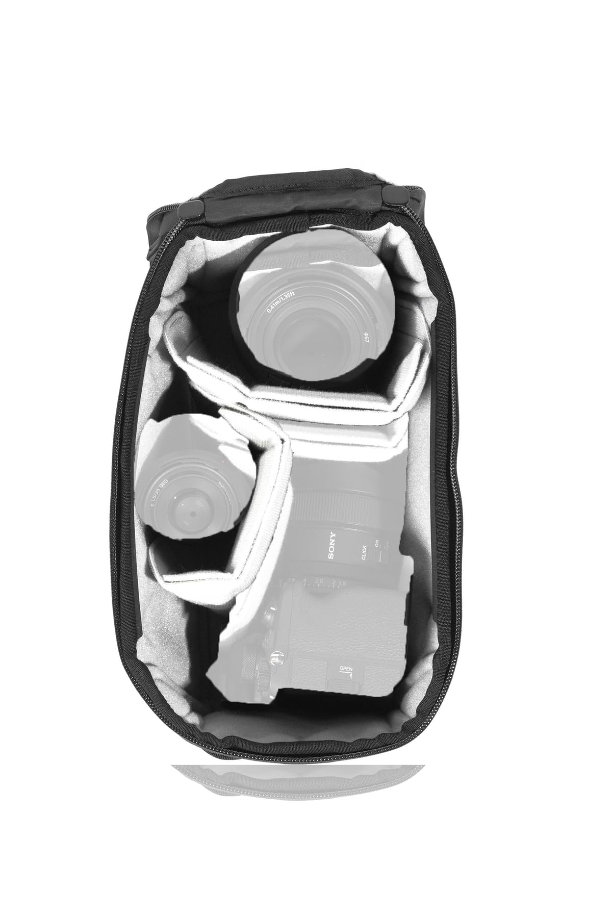 Peak Design Camera Cube V2, Small, Custom Organization and Protection, Weatherproof Shell with Foam Sub-Lining, FlexFold Dividers, Camera Bag Insert