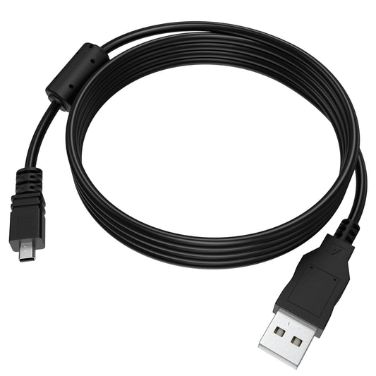 UC-E6 USB Cable Photo Transfer Cord Compatible with Sony Cybershot DSCH200, DSCH300, DSCW370, DSCW800, DSCW830, DSC-H200, DSC-H300, DSC-W370
